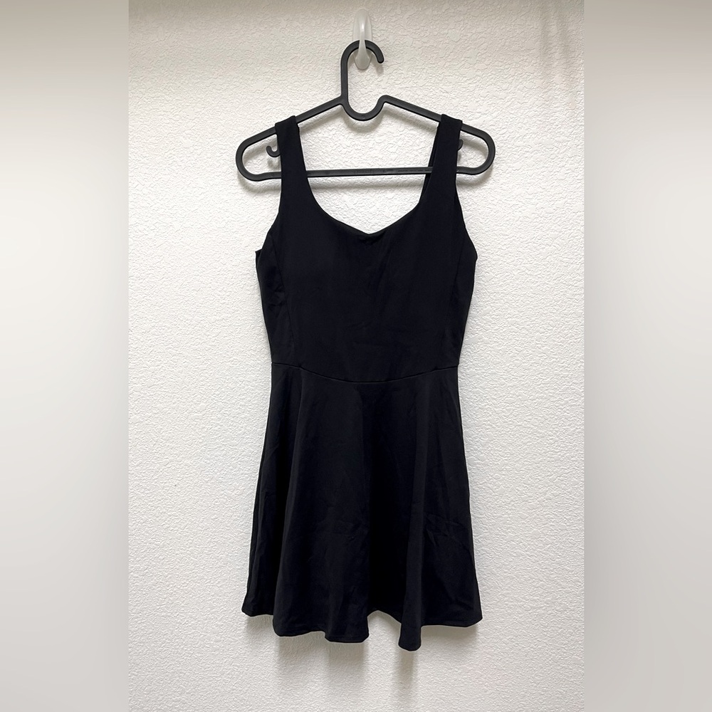 FAWN FIT Black Pickleball Tank Skort Dress Size S Athletic Activewear NWT